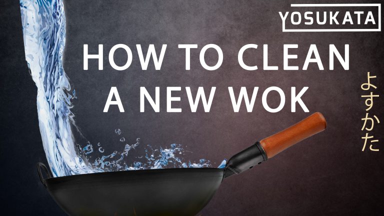 How to clean a new WOK