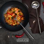 Small Yosukata 17’’ Wok Spatula and Ladle Set